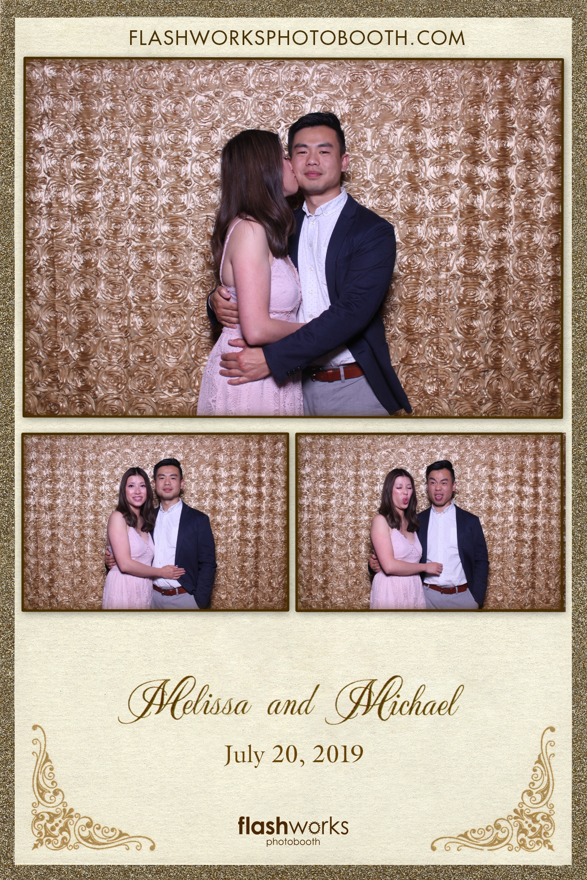 Michael and Melissa's Wedding | View more photos from the event at gallery.flashworksphotobooth.com/u/FlashworksPhotoboothInc/Michael-and-Melissas-Wedding